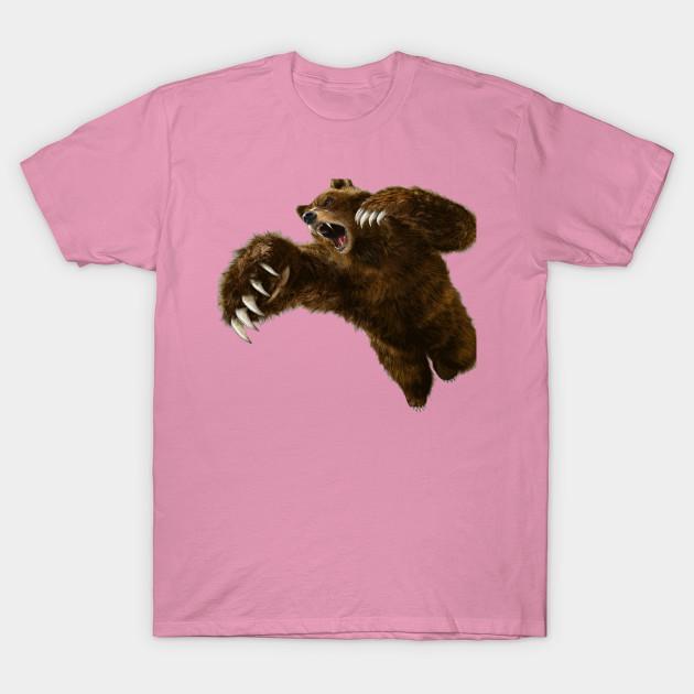 T Shirt Women Bear Harajuku Print Kawaii Tshirt Summer Short Sleeve Female T-Shirt Top Tee