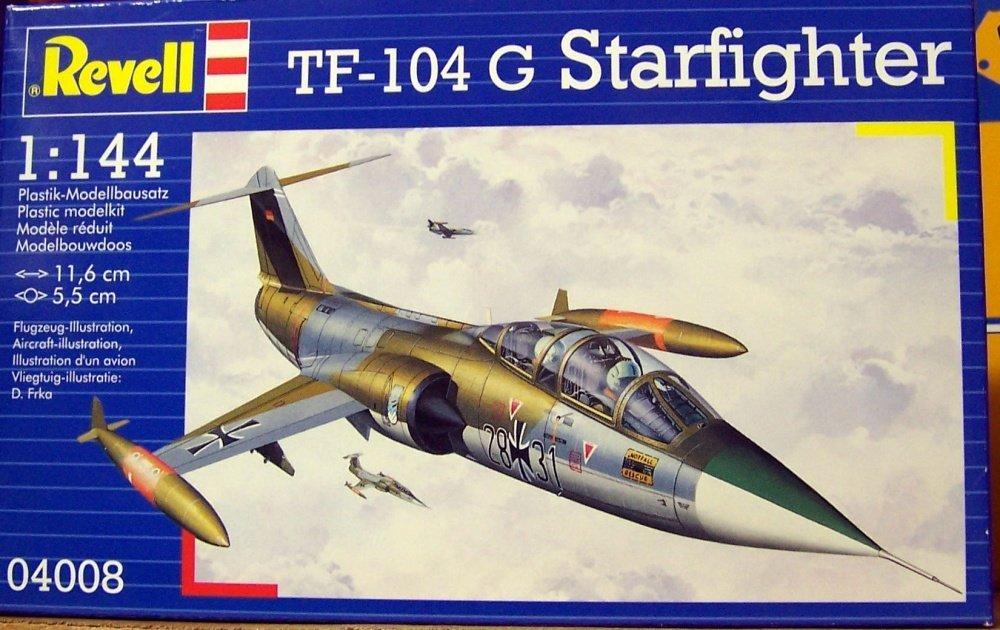 

German Level Starfighter 04008 Plastic Model 1/144 TF-104G