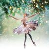 Sparkling Ballet Dancer Acrylic Keychain – Christmas Bag Charm and Car Hanging Ornament