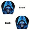 2PCS Funny Cartoon car headrest Cover, Cute Funny Eyes, Suitable for Halloween, Christmas car Universal Elastic Models Funny Decoration