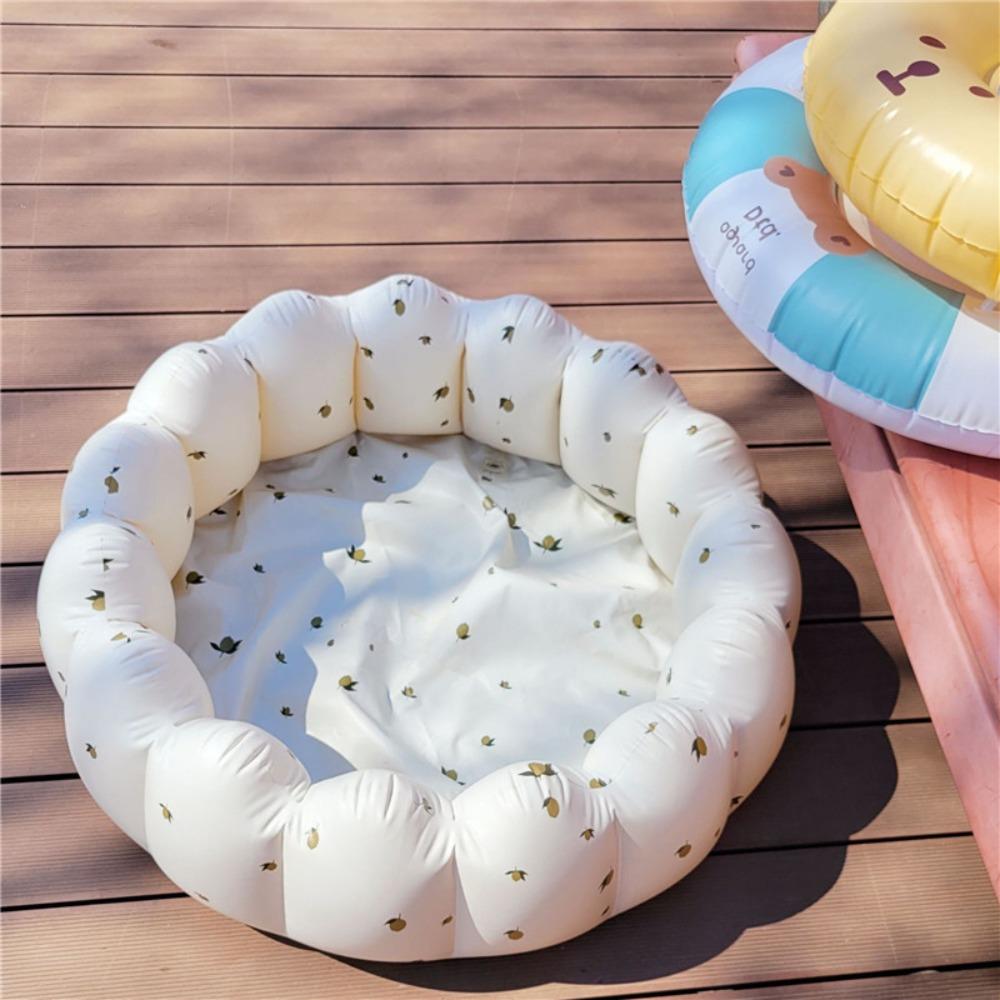 Premium Petal Inflatable Baby Pool 90x25cm Bath Pool to Enjoy Splashing Strong Strong Strong Strong Strong Strong