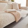 Sofa Cushion Winter Thickened Fleece Sofa Cover Backrest Towel Cover Cloth Leather Universal Seat Cushions