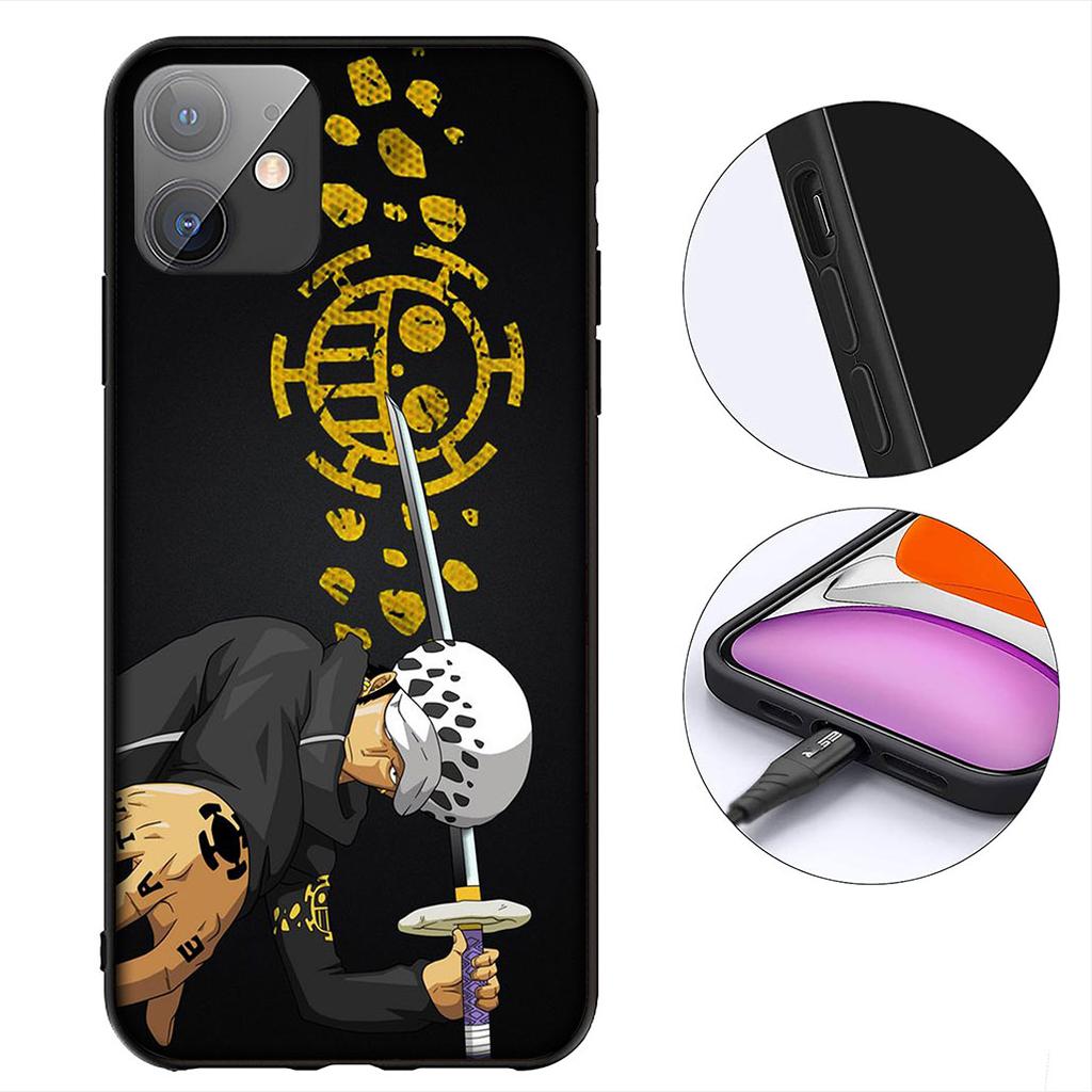 Trafalgar D Water Law One Luffy Pieces for Samsung Galaxy Note 20 9 10 S8 S10 Lite S9 Plus A54 A53 A21S S10E A17 Phone Case