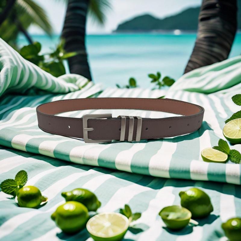 Pu Womens Chic Slim Waist Belt Perfect For Casual And Fashionable Daily Wear Black In