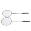2 Player Badminton Rackets High Strength  Proof Portable Alloy Shuttlecock Racket for Entertainment for Adults Teenager