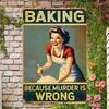 Vintage Tin Metal Sign Retro Kitchen Wall Decor Funny Quote Home Bar Cafe Art