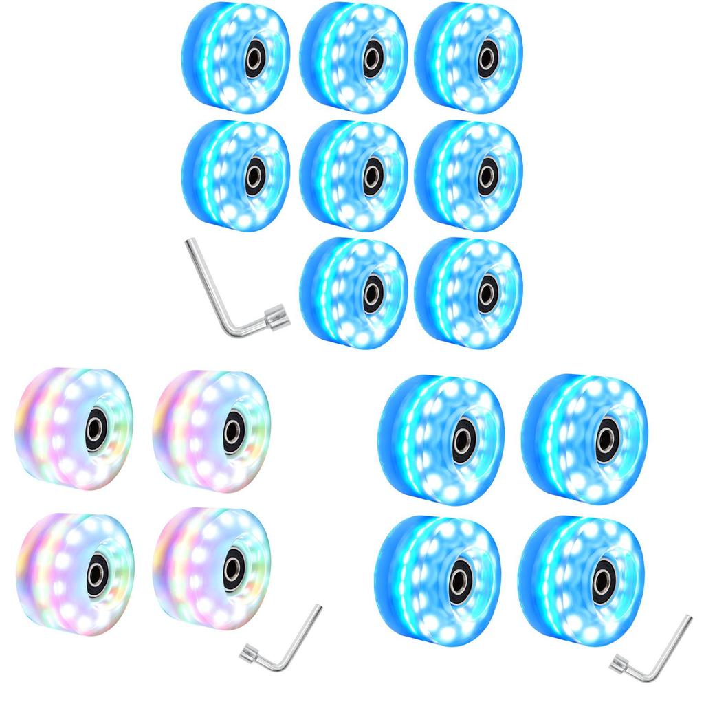 Led Light Roller Skates With Double Row Pu Wheels For Indoor And Outdoor Use