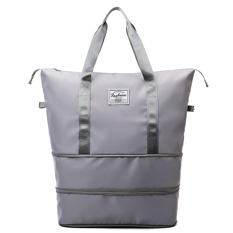 Wheeled Waterproof Travel Bag: Wet/Dry Separation, Large Capacity, Hand-Carry Luggage, Maternity, Business Trip