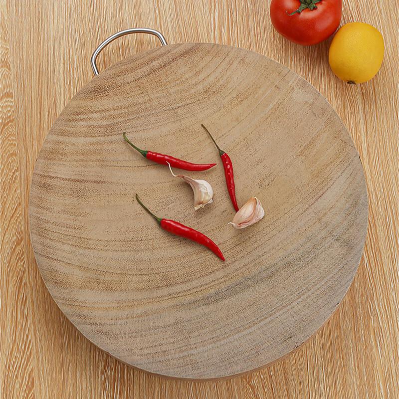 Four Seasons Fireworks Yanmu Wood Round Cutting Board