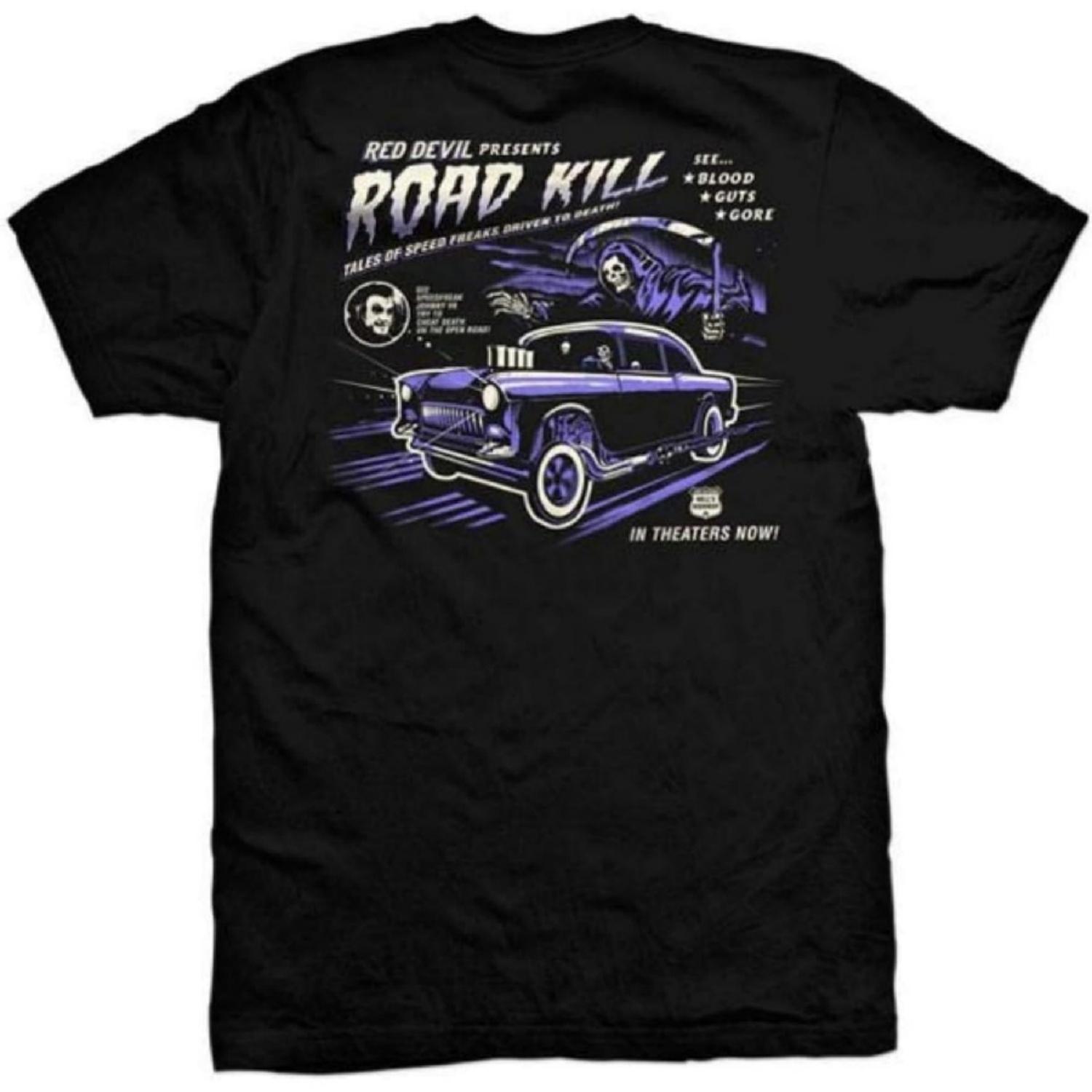 RED DEVIL CLOTHING Road Kill Front & Back XXXXXL чёрный