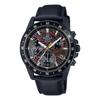 EDIFICE Quartz Movement Genuine Leather Strap Watch Men's Watches Black Dial EFV-540CL-1AVUPR
