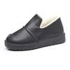 Medium thickened leather women's cotton shoes velvet warm cloth shoes cotton shoes casual non-slip snow boots
