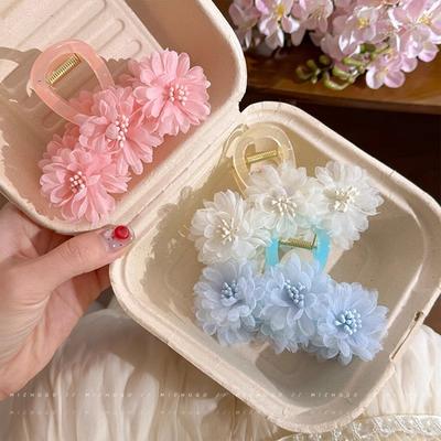 Frühlingsaccessoires:  Blumen-HaarklammernSüße und niedliche Hai-Clips Vielseitiges Haar-Accessoire