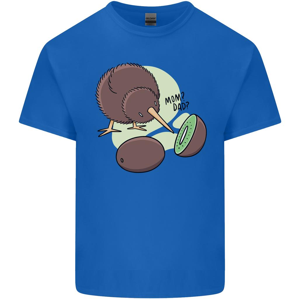 Funny Kiwi Fruit Bird Mom Dad Unisexs Light Cotton TShirt