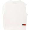 FILA Original Series Solid Color Crew Neck Pullover Short Sleeve T-Shirt Women Tops White F11W329113A-IV