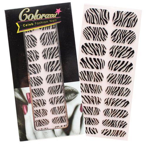 

Nail Sticker Nail Ap Jewel Colorazzi Self Nail Zebra