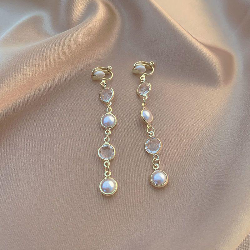 Dopamine Flower Ear Hooks: Holiday-Style, No Piercing, Cute Seaside Earrings for Women