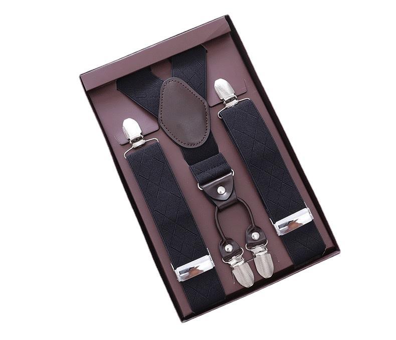 Прямые продажи, Мужской Y-образный пояс-подтяжка с зажимами, Высокоэластичный пояс