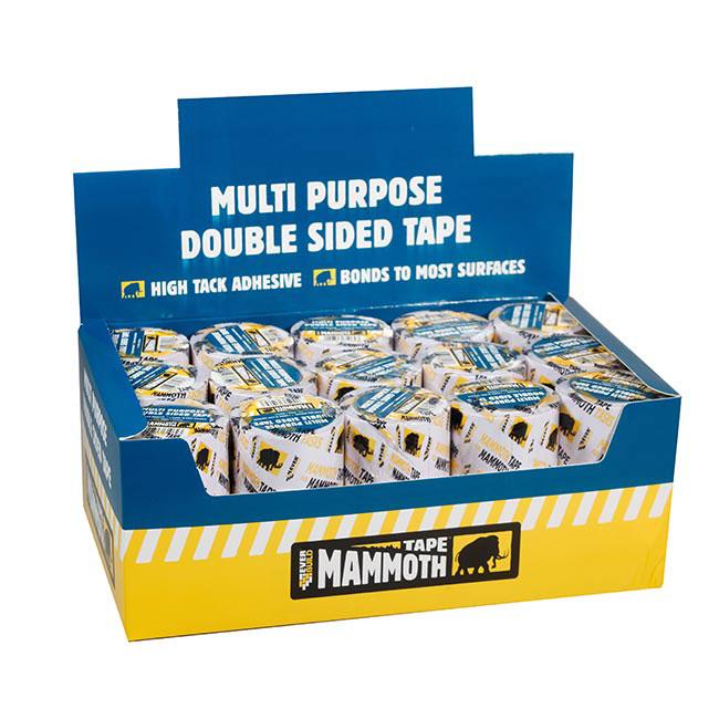 Everbuild Mammoth Multi-Purpose Double Sided Tape 50mm X 5m