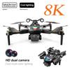 A168 8K Professional Drone 6K HD Dual Camera Drone Brushless Foldable Quadcopter Optical Flow Positioning Aerial Camera Drone