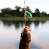 10Pcs Spinner Bait Fishing Spoon Lure 360 Degree Rotating Sequins Bait 6cm Treble Hooks Wobblers for Freshwater Seawater