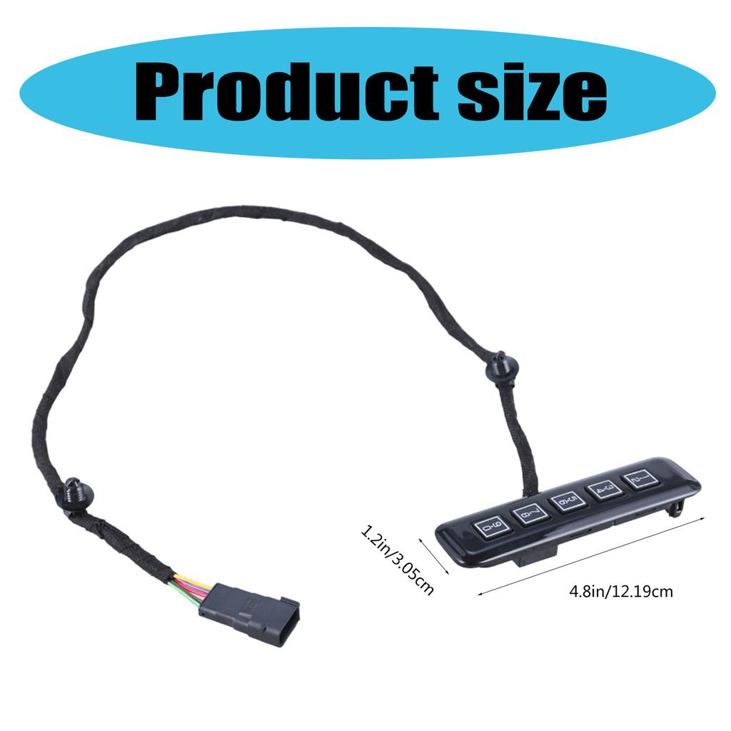 Keyless Entry Keypad Driver Side Door Number Keypad for 15-20 F150 17-20 F250 F350 F450 F550 Super Duty FL3Z-14A626-AD