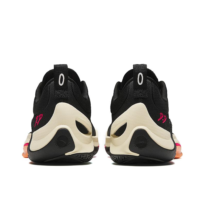 Anta Shunxi 1 Garden Nitrogen Technology Shock Absorption Non-Slip Low-Top Basketball Shoes Men sneaker Black 912411110Q-4