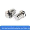 12MM/16MM Waterproof Rustproof Momentary Switch with Self-Locking, Auto-Reset, Normally Open Silver Contacts