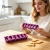 Goldfish Cookie Cutter Mini Cutter, 6/25-Cavity Fish Shaped Baking Mold for Silicone Biscuit Snacks Dough Toast Cheese, Plastic Stamp Kids Party Tools
