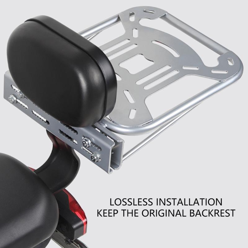 Heavy Duty Luggage Carriers for Electric Bikes and Electric Scooters Easy Mount Cargo Rack Mount