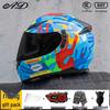 Smart Bluetooth Flip-Up Motorcycle Helmet for All-Season Riding