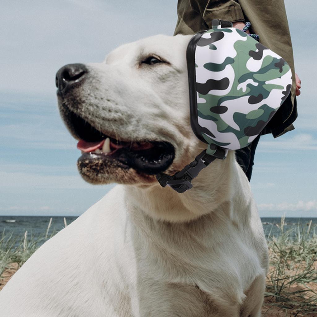 Dog Ear Muffs with Fast Snap Lock Noise Canceling Ear Muffs Anti-Noise Dog Earmuffs for Thunder Hunting Tourism Cars Racing