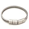 Stainless Steel Engraved Bracelet for Men Handmade Titanium Steel Chain Custom Laser Engraving Minimalist Hot Style