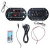 12V 24V 220V Kabelloser Verstärker Bluetooth-kompatibel UKW-Radio USB TF-Kartenplayer Home HIFI Stereo Leistungsverstärkerplatine