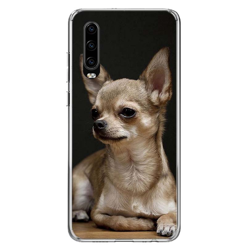 

Чехол для телефона с чашкой чихуахуа и собаками для Huawei P30 P20 P10 P40 P50 Pro Mate 20 40 30 10 Lite, популярные Fundas Art Gift Huawei Mate 20
