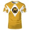 3D Dinosaur Print Sports Quick-dry Breathable Men Mesh T-shirt Outdoor Casual Street Fashion Men Short Sleeve Top Clothing