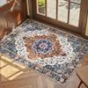 Persian Floor Mat Bathroom Dirt Resistant Floor Mat Easy To Maintain Door Mat for Entrance Foyer