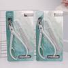 Professional Stainless Steel Manicure Set for Thick Nails with Cuticle Nipper and Nail File