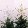 Christmas Tree Toppers Christmas Party DIY Decorations Accessories Star Shaped