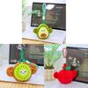 Fruit Plush Keychain With Pp Cotton Filling For Kids And Adults