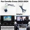2 in 1 Screen Unlock Plug with rear view camera for Toyota Corolla Cross 2022 2023 2024 2025 OEM Radio 10.25 inch Screen