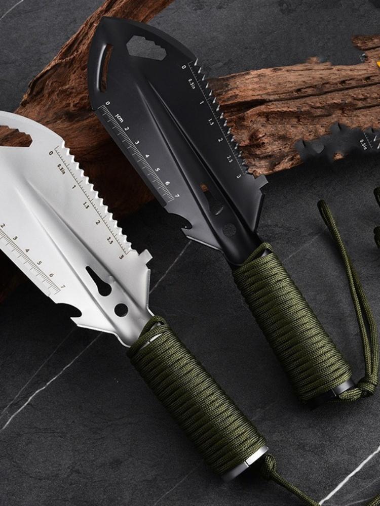 Portable Camping Hiking Traveling Pinic Shovel Multifunctional Ordnance Shovel Survival Outdoor Equipment Garden Tool Shovel