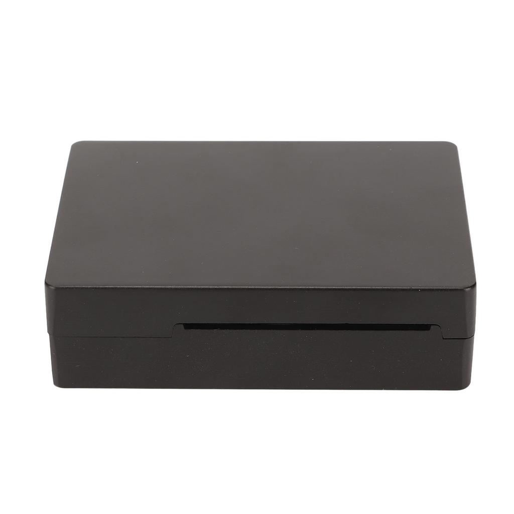 Heatsink Case Aluminium Alloy Cooling Metal Case with Multiple Interfaces for RasPi 4b Black