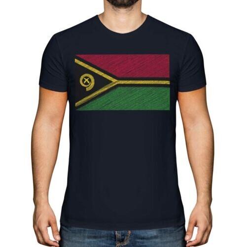 

Vanuata Scribbling Flag Men s T-Shirt Gift ni-Vanuatu M