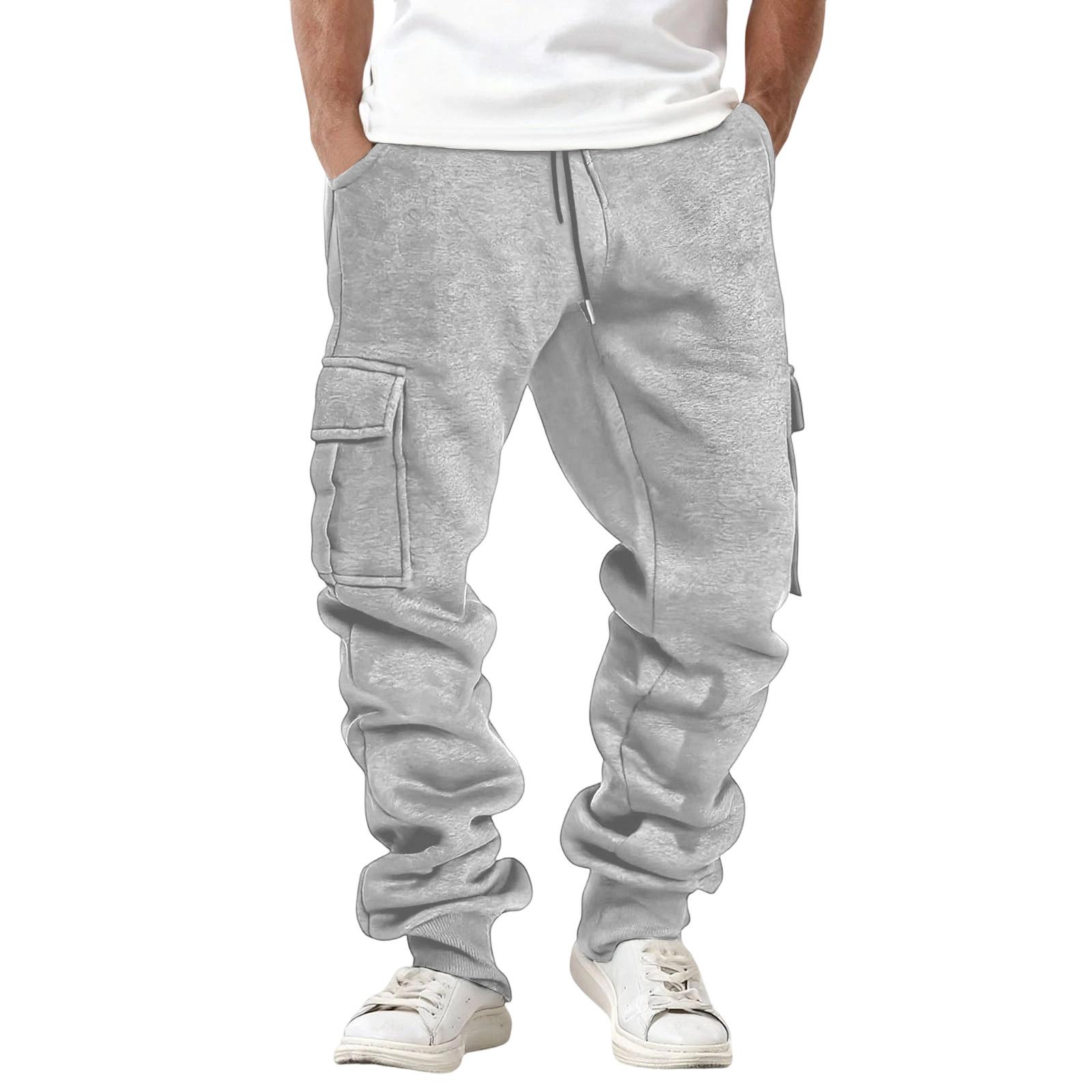 

Мужские Спортивные Повседневные Универсальные Многочисленные Карманы Рабочая одежда Брюки XXL