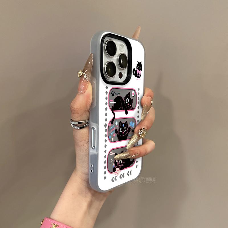 Star Cat for Phone17promax for Apple 16pro Will Not Hit The Shell Mobile Phone Case 15 New Style 13 Personality