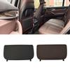 Pannello Posteriore Sedile Auto Copertura Tasca Portaoggetti Schienale in Pelle Accessorio di Ricambio Nero Per BMW X5 X6 F15 F16 2014-