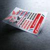 ARA1 For HONDA Reflective Motorcycle Stickers, 3M Safety Warning At Night In the Dark Scooter Helmets