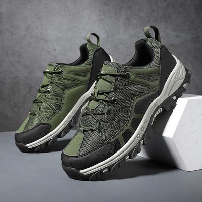 Herren Wanderschuhe Outdoor Freizeitschuhe Rutschfest Klettern Trekking Jagd Sneakers Sportlich Walking Atmungsaktiv Laufschuhe