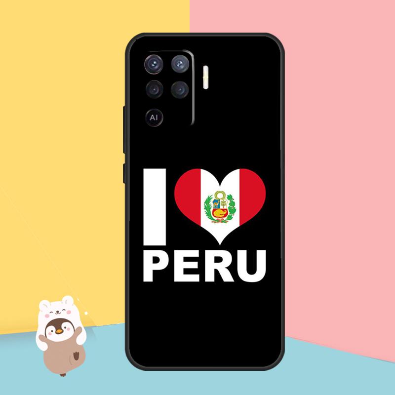 

Чехол с флагом Перу для OPPO A54 A74 A94 A52 A72 A83 A91 A93 A15 A16 A5 A9 A31 A53 A53S 2020 Задняя крышка Find X3 Pro